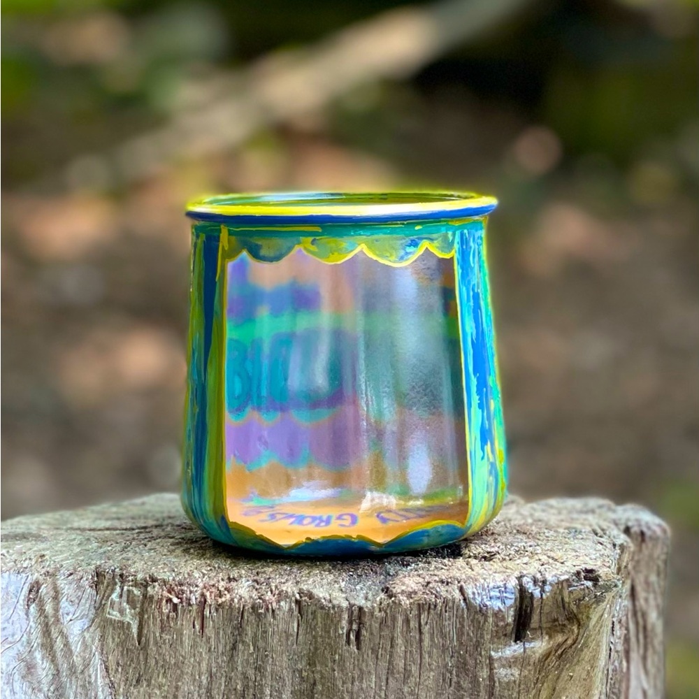 Handpainted Planty prop jar